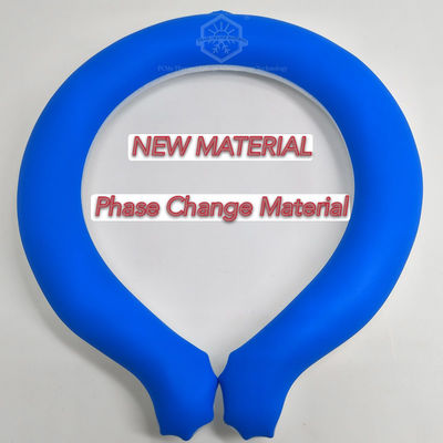 गर्मी की गर्मी के लिए पुन: प्रयोज्य गर्दन आइस पैक लपेटें कूलिंग ट्यूब